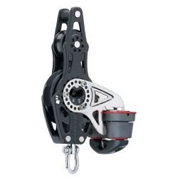 Harken 57 mm Fiddle Ratchet Block 2676 - Swivel, Becket, Cam Cleat | Blackburn Marine - Harken Hardware